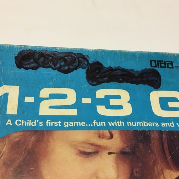 Orda 1 2 3 GO !BoardGame Numbers Values Complete - Picture 3 of 9